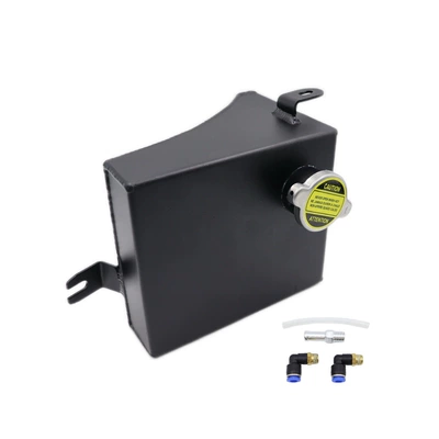 Cross-Border Hot-Selling Car Modification 1.5L Cooling Water Bottle Overflow Tank Suitable for Nissan 240Sx (Water tank) - black