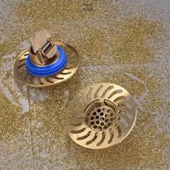 Floor drain panel, universal floor drain cover, gray all-copper qianghui floor drain, popular minimalist dilou