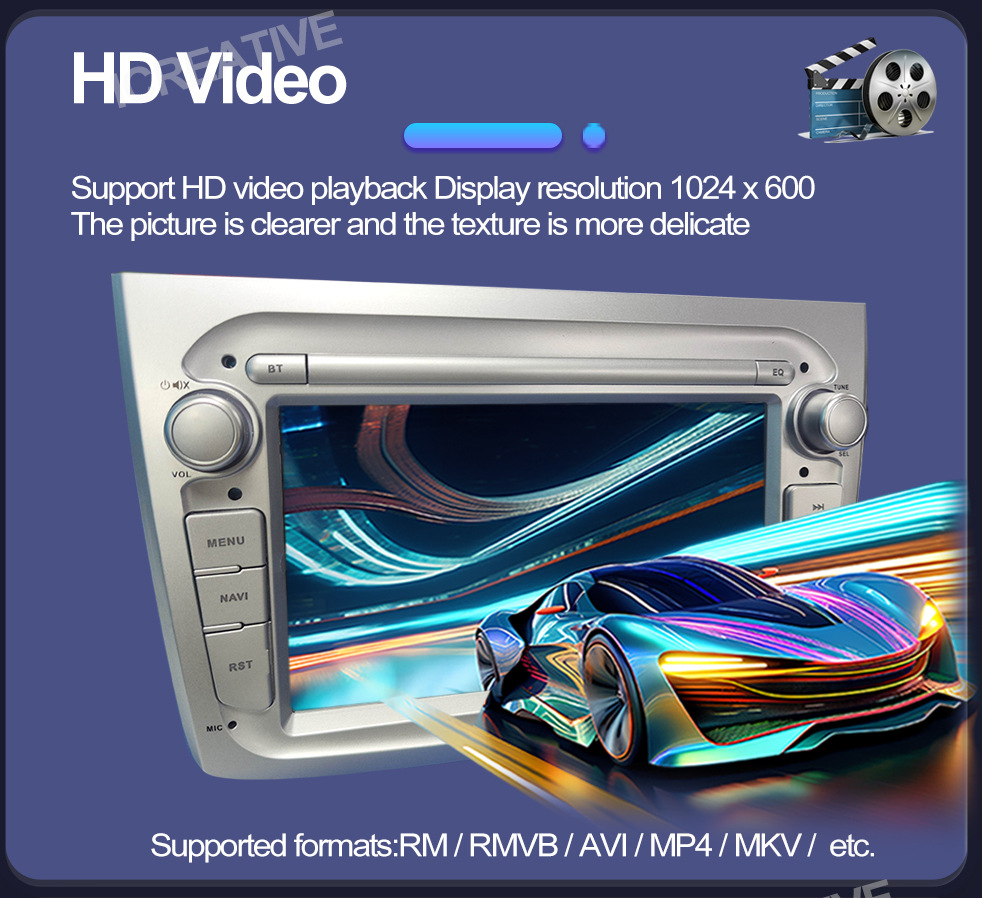 Suitable for 7inch Alfa Romeo Android Car Smart Gps Bluetooth Wireless Central Navigation All-In-One Machine