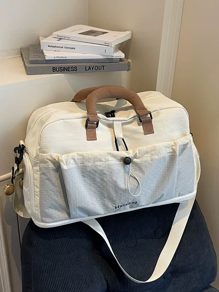 Travel Bag for Women, Lightweight and Expandable Handbag, Large Capacity Maternity Bag, Storage Bag, Travel Luggage Bag, Gym Bag for Men