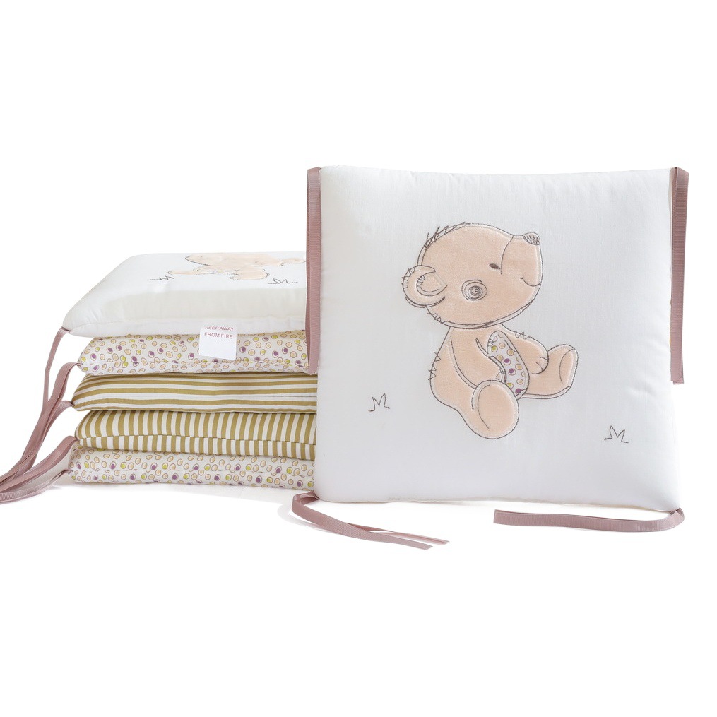 Yuan Ai Fairy Tale Baby Bedding Bedding Children's Bed Walls Bed by Shallow Card Bear