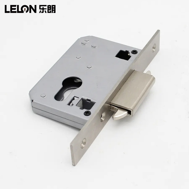 40 Acero inoxidable puerta corredera doble gancho cuerpo de la cerradura puerta corredera balcón aleación de aluminio accesorios de la cerradura de la puerta