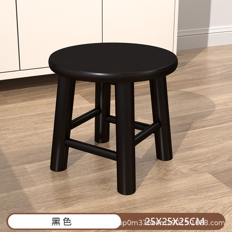 "Round legs" black 25_25cm