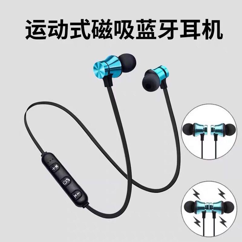 Auriculares inalámbricos Bluetooth XT11 de cuello magnético para deportes, TWS, superventas transfronterizos, venta directa de fábrica.