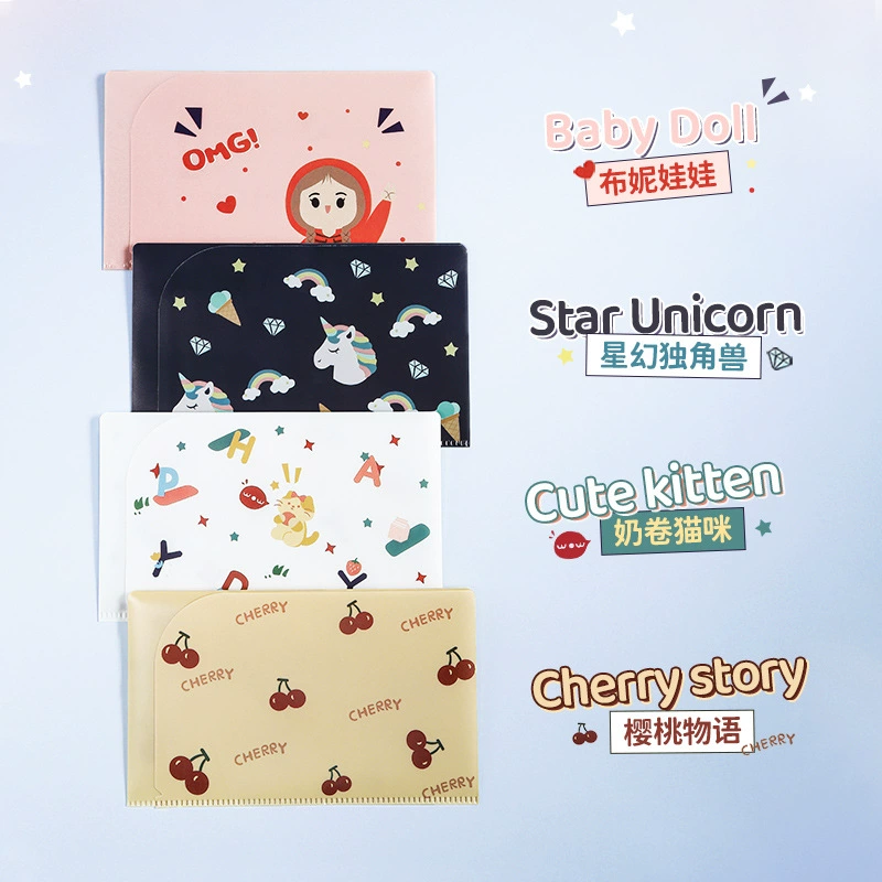 Medical mask, children's storage bag, cartoon cute storage system, storage box