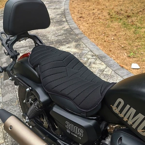 Motosiklet və elektrik skuter oturacaq örtüyü, suya davamlı, nəfəs alan, bütün fəsillər üçün