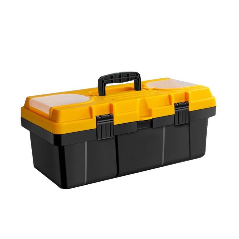 Caja de herramientas de hardware al por mayor personalizada, caja de almacenamiento, herramientas de reparación de automóviles, electricista, hogar, portátil, gran grado industrial