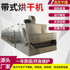 龙杰干燥 茶叶干燥机 柑普茶烘干机 单层多层网带式干燥机