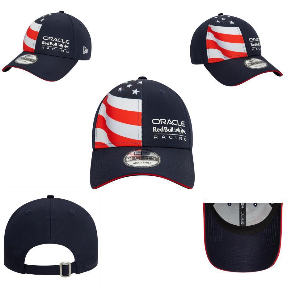 Gorra de visera cruzada Red Bull Red Bull de carreras de alta calidad Rally F1 Team Bordado Gorra de béisbol