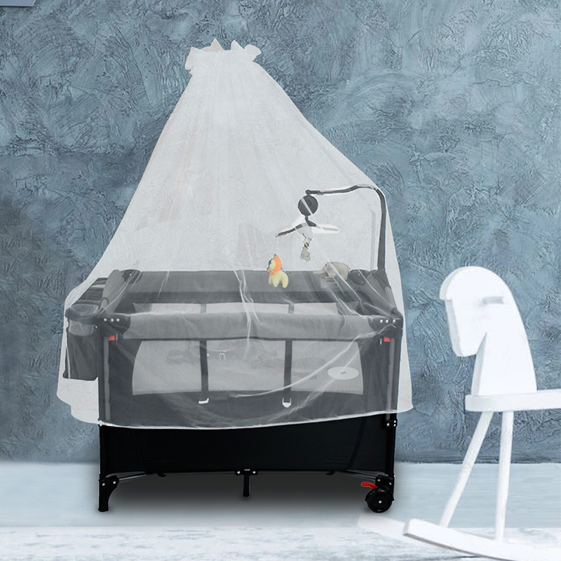 Cama de bebé móvil plegable portátil multifuncional cama de bebé recién nacido cama de cama grande cama de bebé personalizada