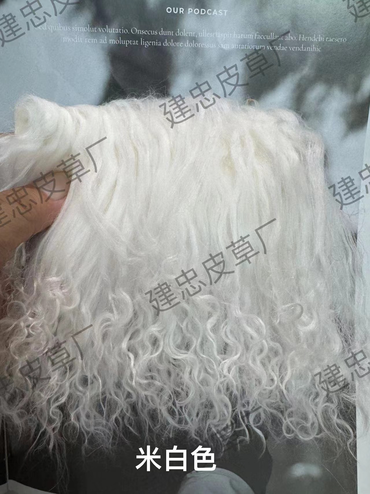 Alta calidad tan lana pelo fila bjd belleza nudo cerdo monstruo soldado monstruo ob11 Gao Ke Er multicolor 6 puntos bebé peluca