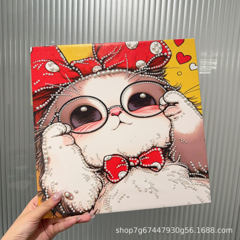 30 センチメートル自己粘着パール絵画子供の教育 diy 材料パッケージパールパッケージ雰囲気装飾絵画ギフト|undefined