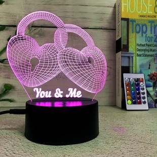 ���˹�����LOVE��ϵ��3dСҹ����YƷ������ledҕ�X3D̨��