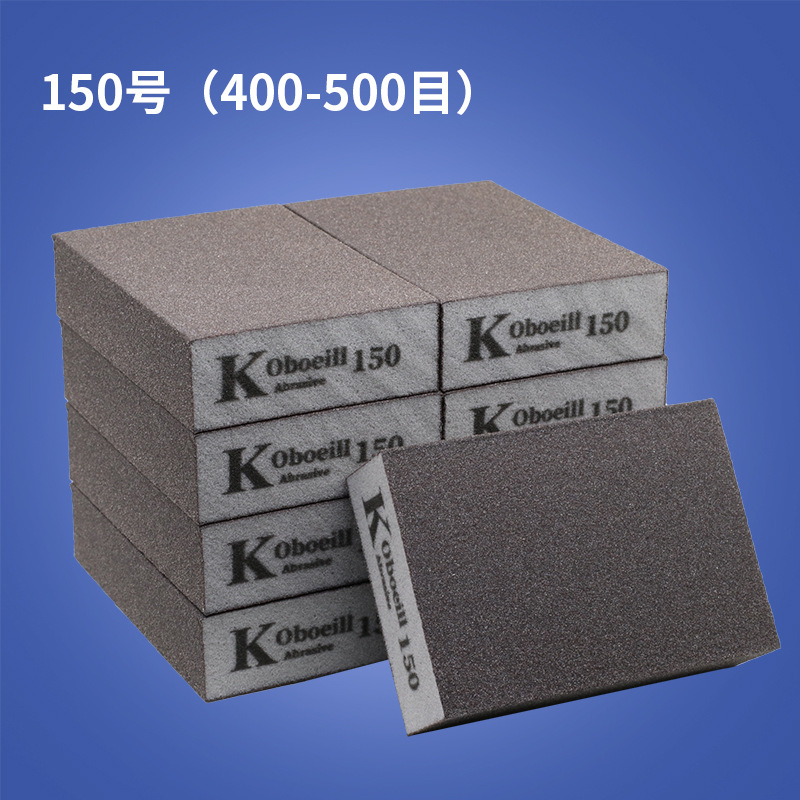 Fábrica al por mayor 70*100*25 kingyfan alta densidad esponja papel de lija pulido bloque muebles carpintería pulido y