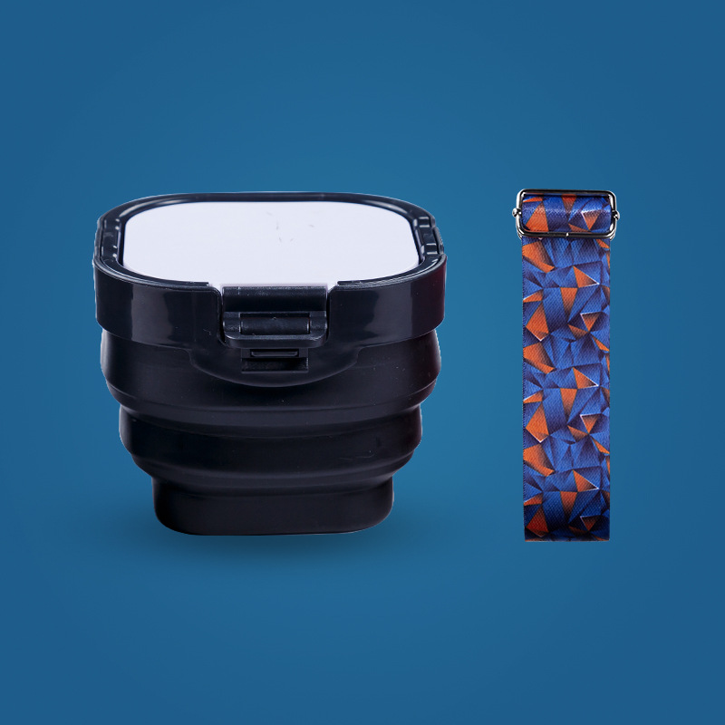 Xiupu cubo plegable arte acuarela herramienta traje multifunción pigmento caja hidratante paleta