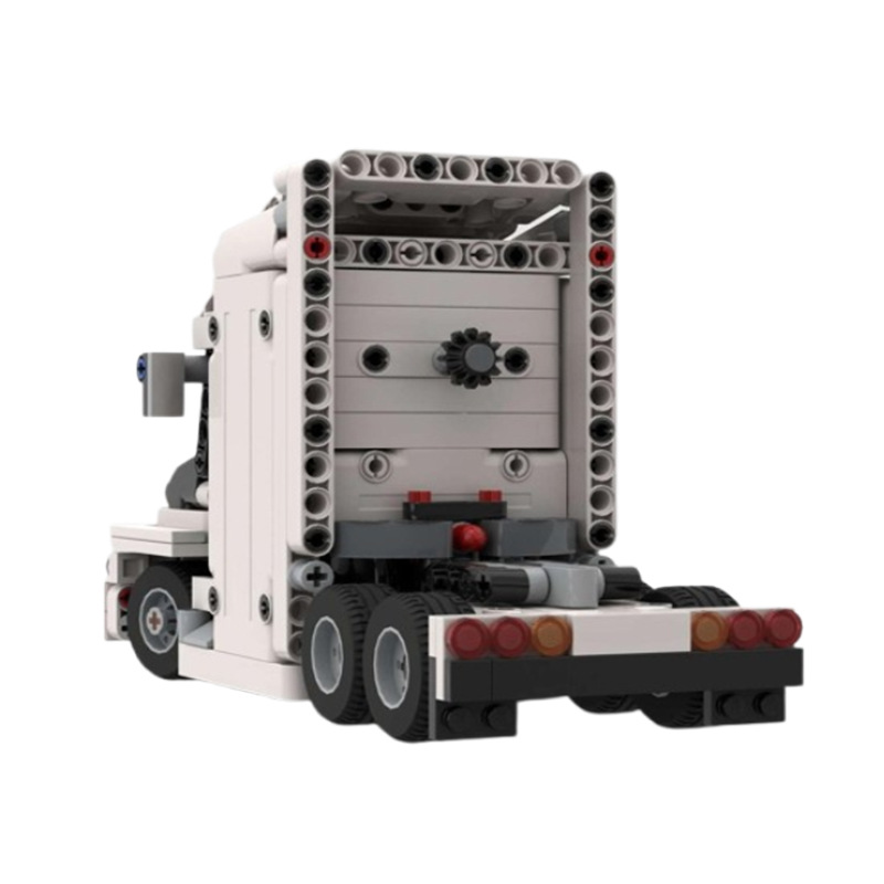 Building Block Truck Diy Assembly Model Construction Toy_voghion.com