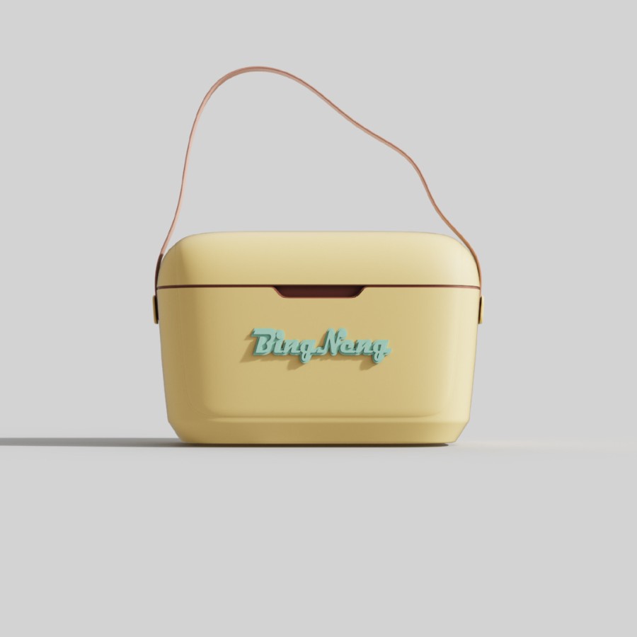 Caja refrigerada de alimentos congelados Cubo de cubo de hielo Caja de preservación de regalo de empresa transfronteriza portátil para acampar al aire libre