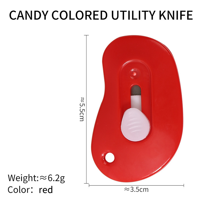 Cuchillo pequeño simple Mini cuchillo portátil Papel de corte de oficina Cuchillo de uso general para abrir Cuchillo expreso