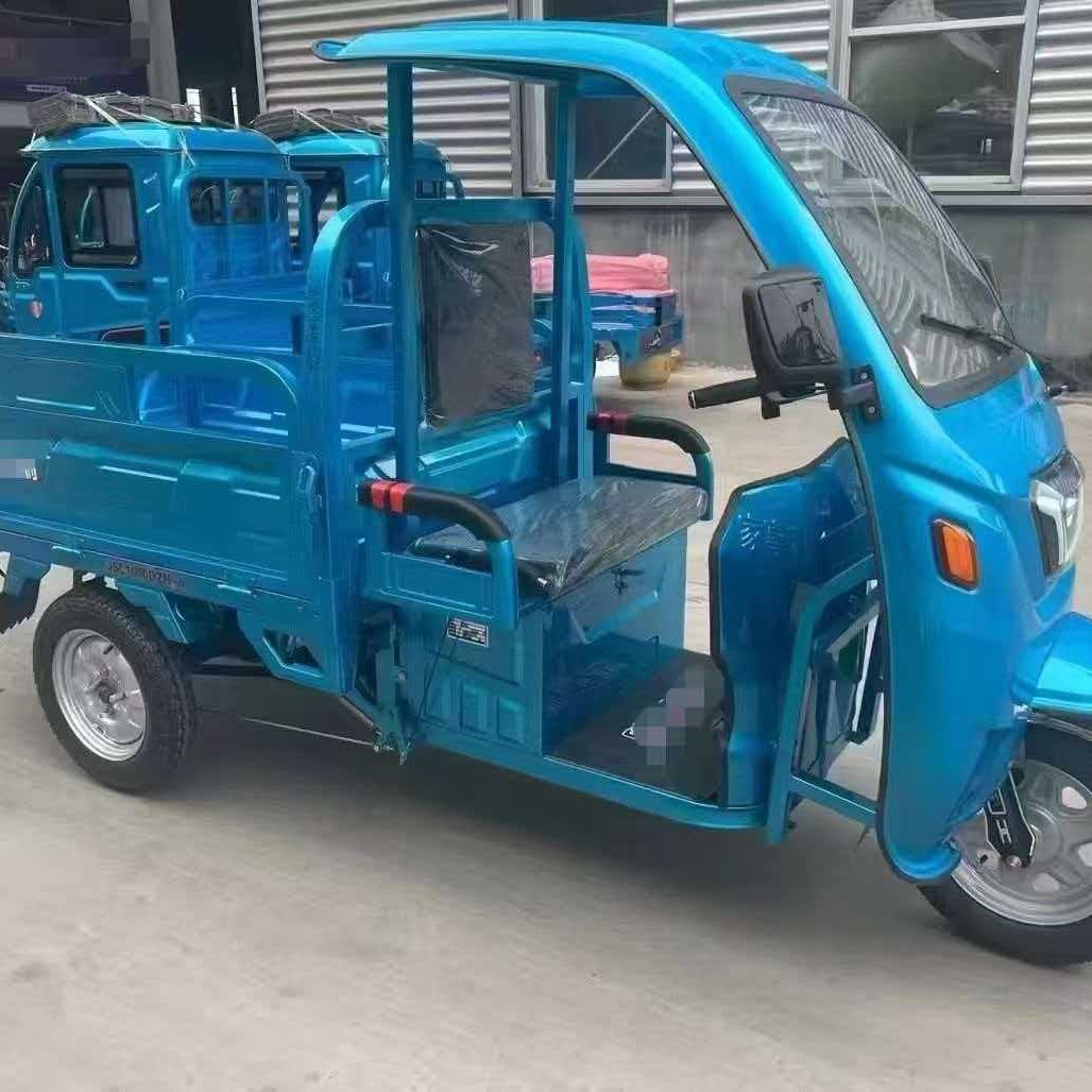 Venta directa de fábrica de triciclos eléctricos, motocicletas triciclo para comercio exterior transfronterizo, venta al por mayor de triciclos agrícolas en stock.
