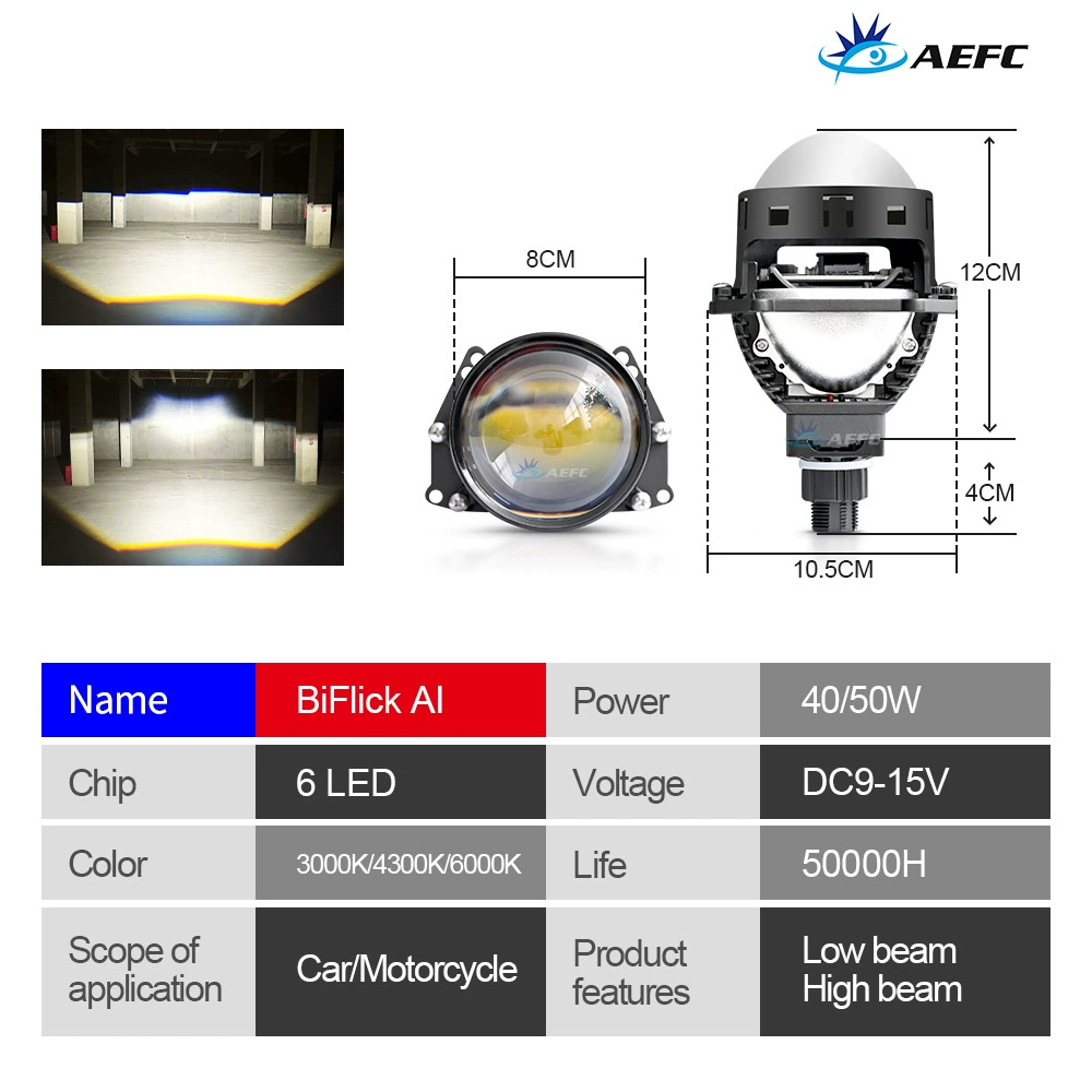 APP3BILEDLED H4 H7 H11