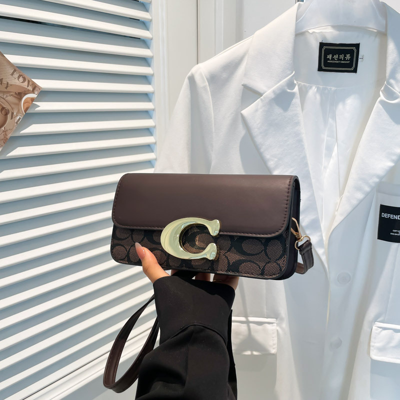 貿易 2025 夏の新作バッグ女性の小さな正方形バッグファッショナブルで多用途なトレンディな質感のシングルショルダークロスボディバッグ|undefined