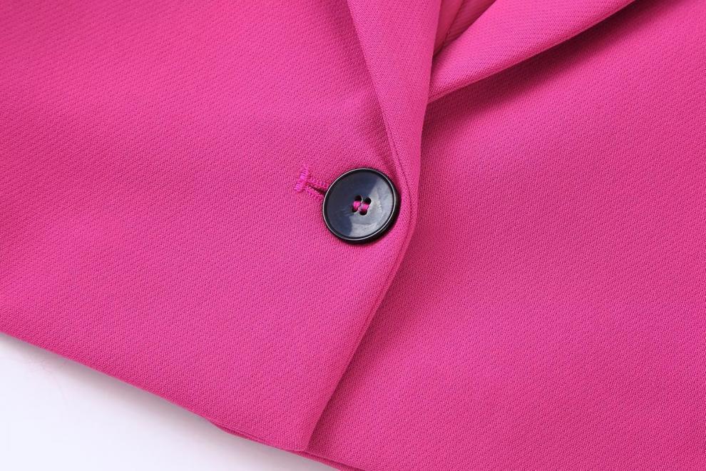 Women's clothing 2024 summer new short suit jacket+skirt pants set_voghion.com