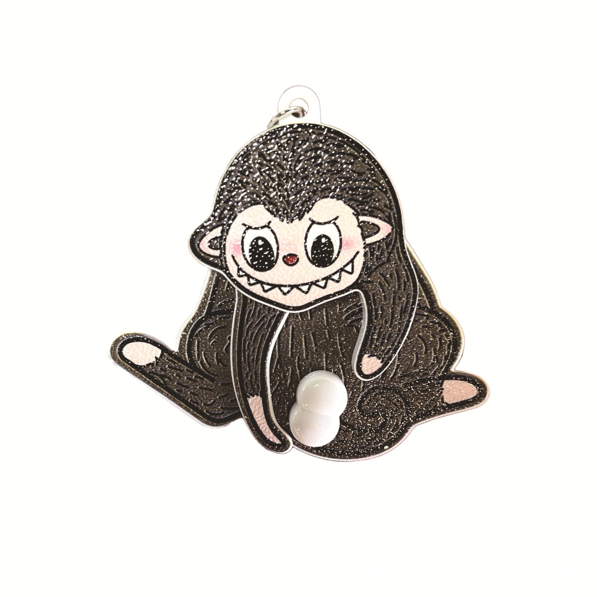 【브라운】 계란 놀이 원숭이 키링