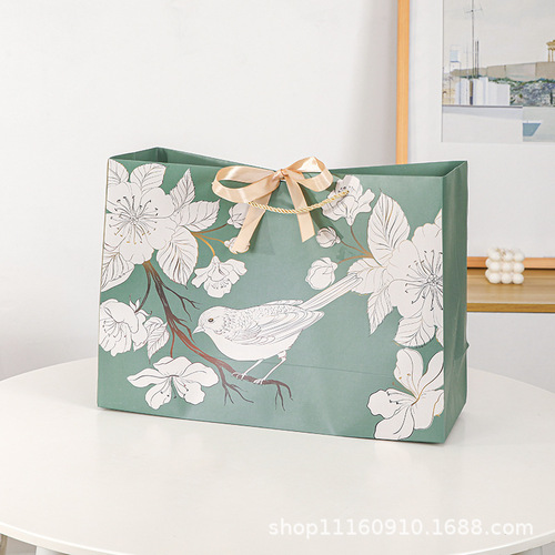 Mid-Autumn Festival gift bags, classical handbags, paper bags, cheongsam packaging bags, clothing store bags, clothing bags