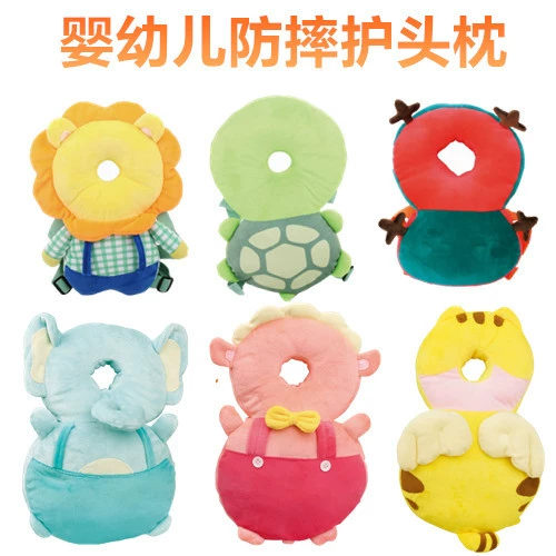 Amazon детская подушка против падения для малышей, защитная подушка для головы с героями мультфильмов, дышащая подушка 0-3