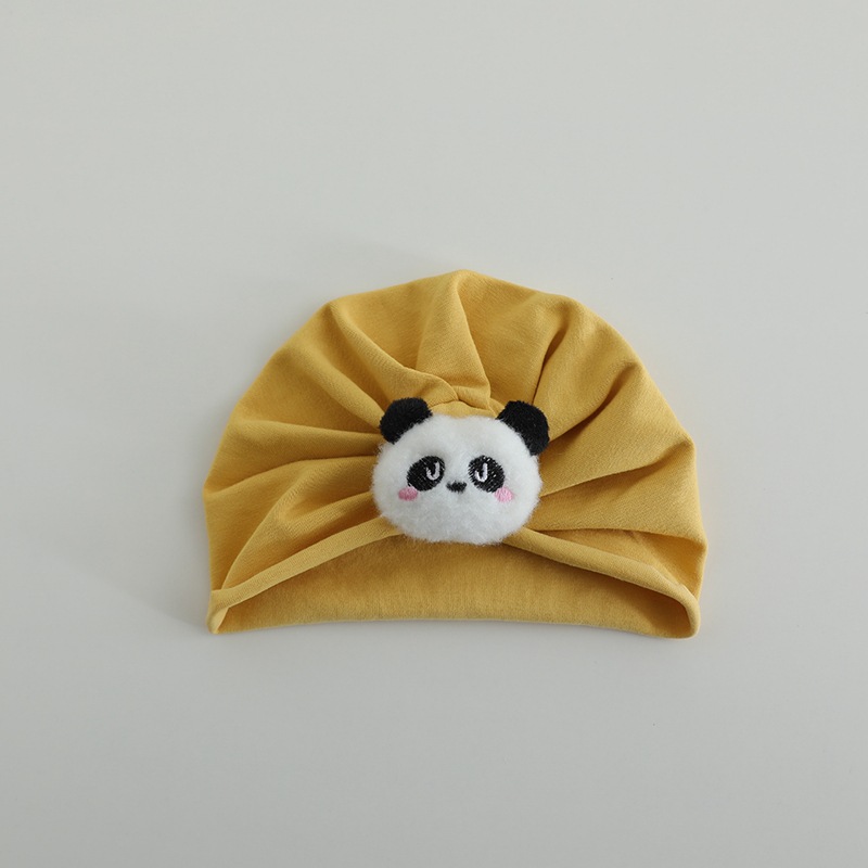 Sombreros para bebés primavera y otoño lindo super lindo puerta de protección de halógeno sombrero indio para bebés de hombres y mujeres cómodos sombreros de cabello pequeño mes sombrero de embarazo