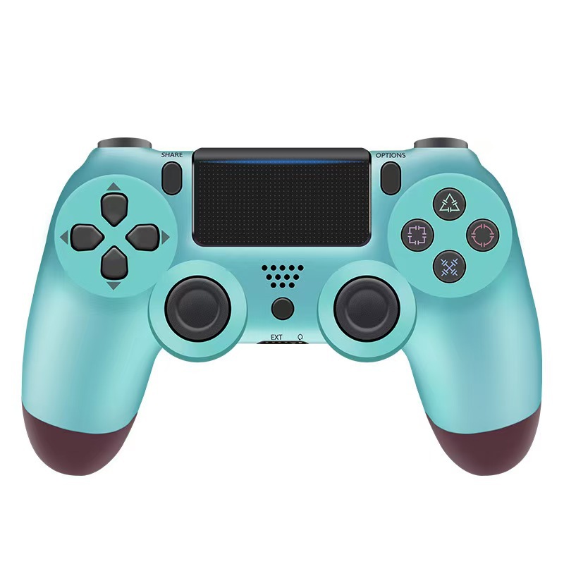 Mango P4 personalizado de fábrica estilo explosivo transfronterizo inalámbrico Bluetooth gamepad PC computadora vibración de seis ejes con luz
