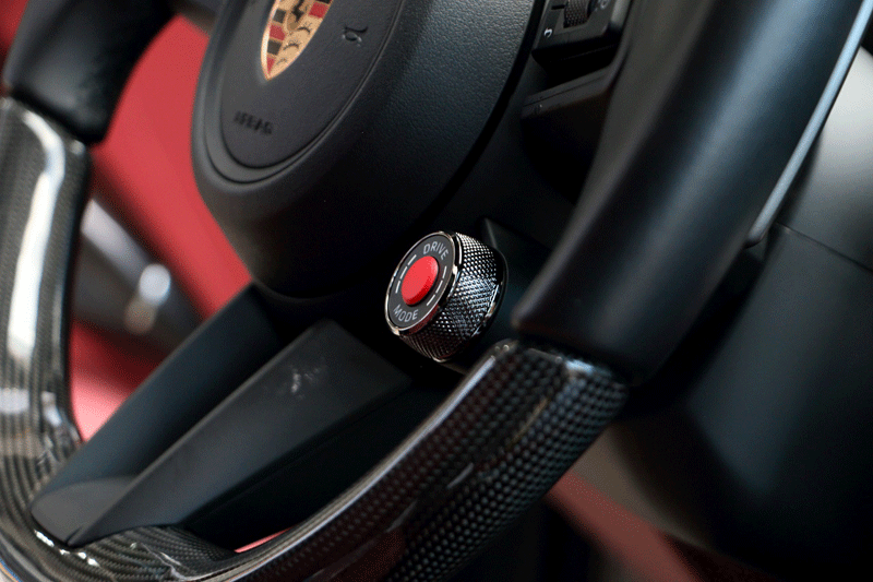 Suitable for Porsche steering wheel SC ejection knob button Ma Cayenne 718 Pa Lamela 911Taycan modification