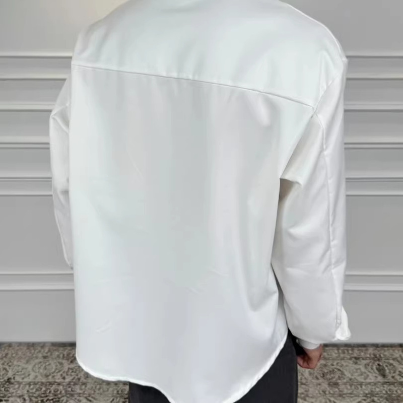 American-Style Lace Collar, Three-Dimensional Floral Embroidery, Slightly Oversized Cut, Long-Sleeve Shirt, Elegant Old Money Style, Trendy Shirt American-Style Lace Collar, Three-Dimensional Floral Embroidery, Slightly Oversized Cut, Long-Sleeve Shirt, Elegant Old Money Style, Trendy Shirt