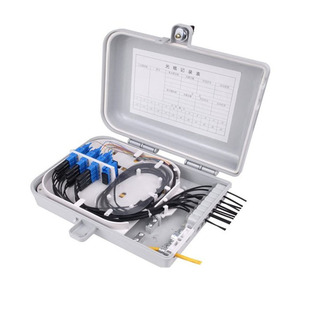 Factory wholesale 16-core foreign trade optical cable split fiber box plastic optical fiber fusion fiber box outdoor pole corridor box