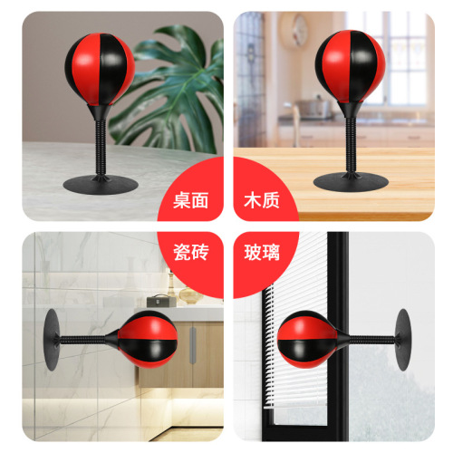 Boxing set toys, inflatable boxing column tumbler, decompression artifact, sports training device, speed ball 7-14 years old