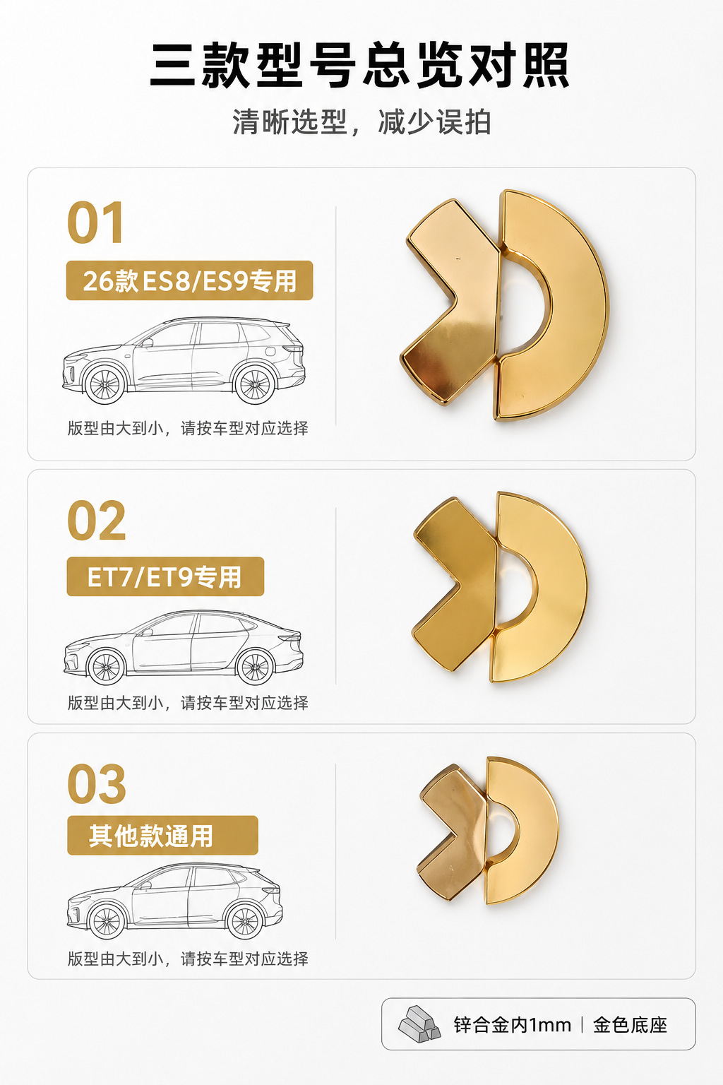 Suitable for Nio 26 models es8/et5t/es9, universal cover with cloisonné enamel, special base for modified decorative car emblems