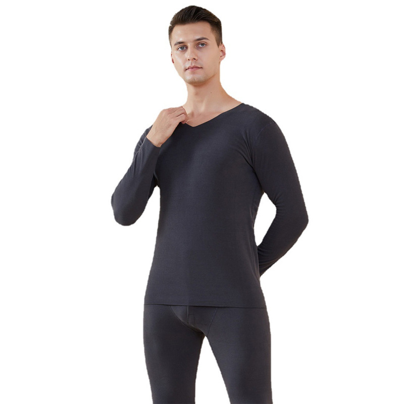 Thermal Intimates Men's Velvet Autumn Clothes Autumn Trousers Natal Red Couple Women's New Year's Suit Autumn and Winter Thick