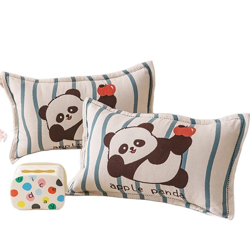 Funda de almohada para niños 100 funda interior de núcleo de almohada de algodón 40x60 funda protectora de almohada par de cuatro estaciones