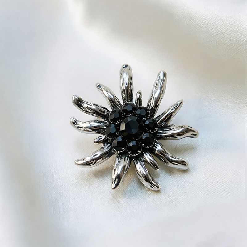 Edelweiss broche voor dames luxe accessoire van hoge kwaliteit_voghion.com