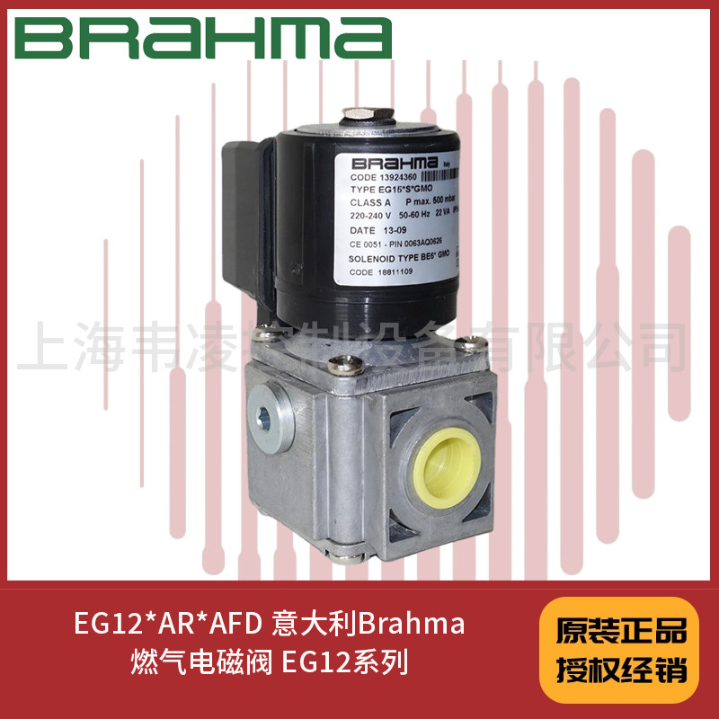 EG12*AR*AFD 意大利Brahma燃气电磁阀 EG12系列