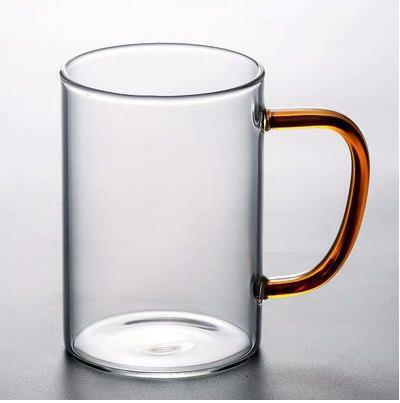メーカー卸売 クリエイティブな6色高ホウケイ酸耐熱ガラスカップ ティーカップ 家庭用カップ 耐高温高ホウケイ酸ガラス|undefined