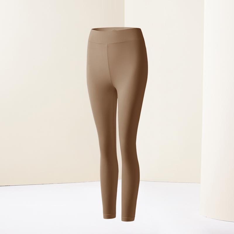Versión de calidad corriendo ultra-Delgado ácido hialurónico ropa inferior de la piel 37 grados de temperatura constante ropa de otoño pantalones largos autocalentamiento ropa interior térmica