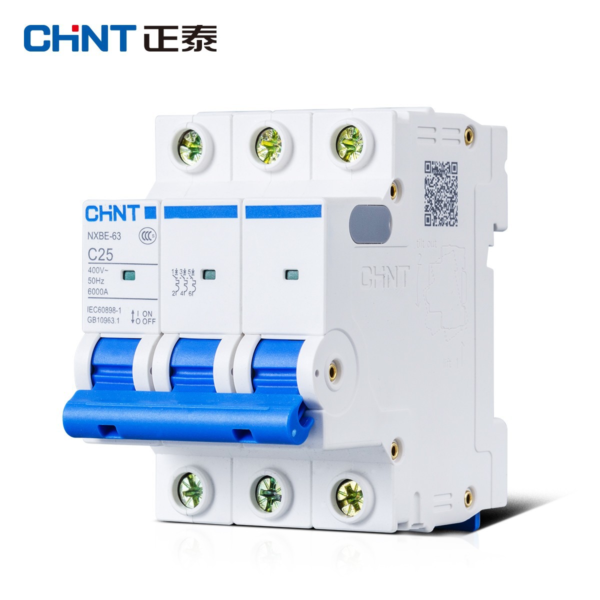 Interruptor de aire Zhengtai NXB-63 hogar aire abierto 1p pequeño interruptor automático 2p C16 aire acondicionado puerta principal DZ47 fuga image 6