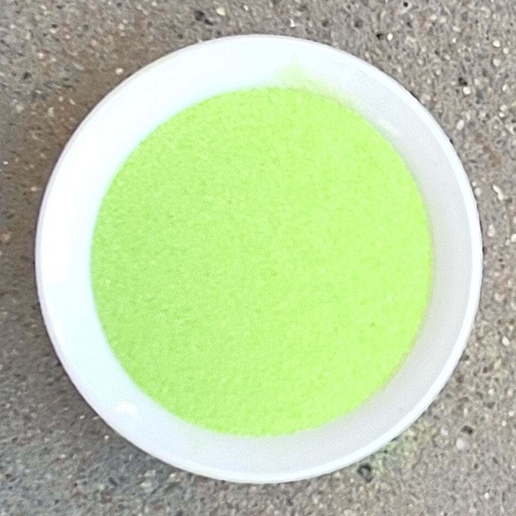35g en bouteille vert clair