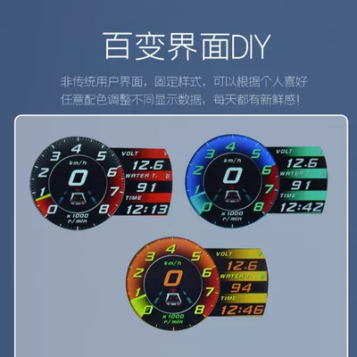 LCD head-up display, automobile instrument