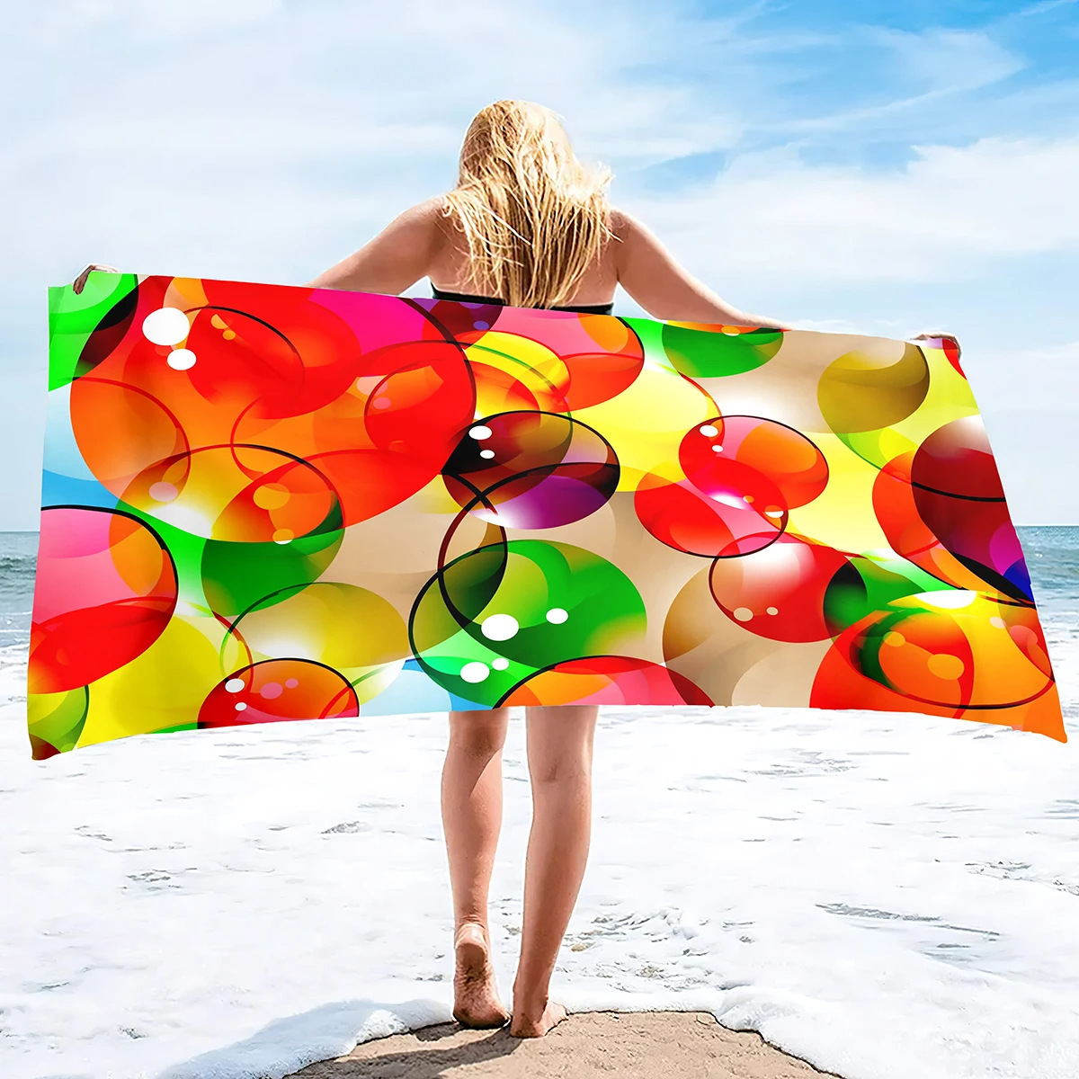 Quick dry beach yoga clothing for swimming
