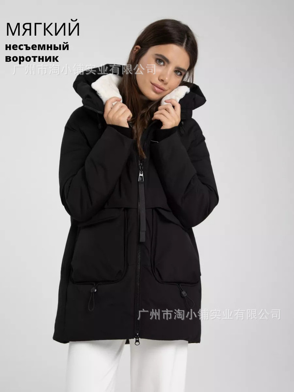 保暖连帽洋气服棉服2025年新款冬季休闲风显瘦女装大码棉衣外套冬|undefined