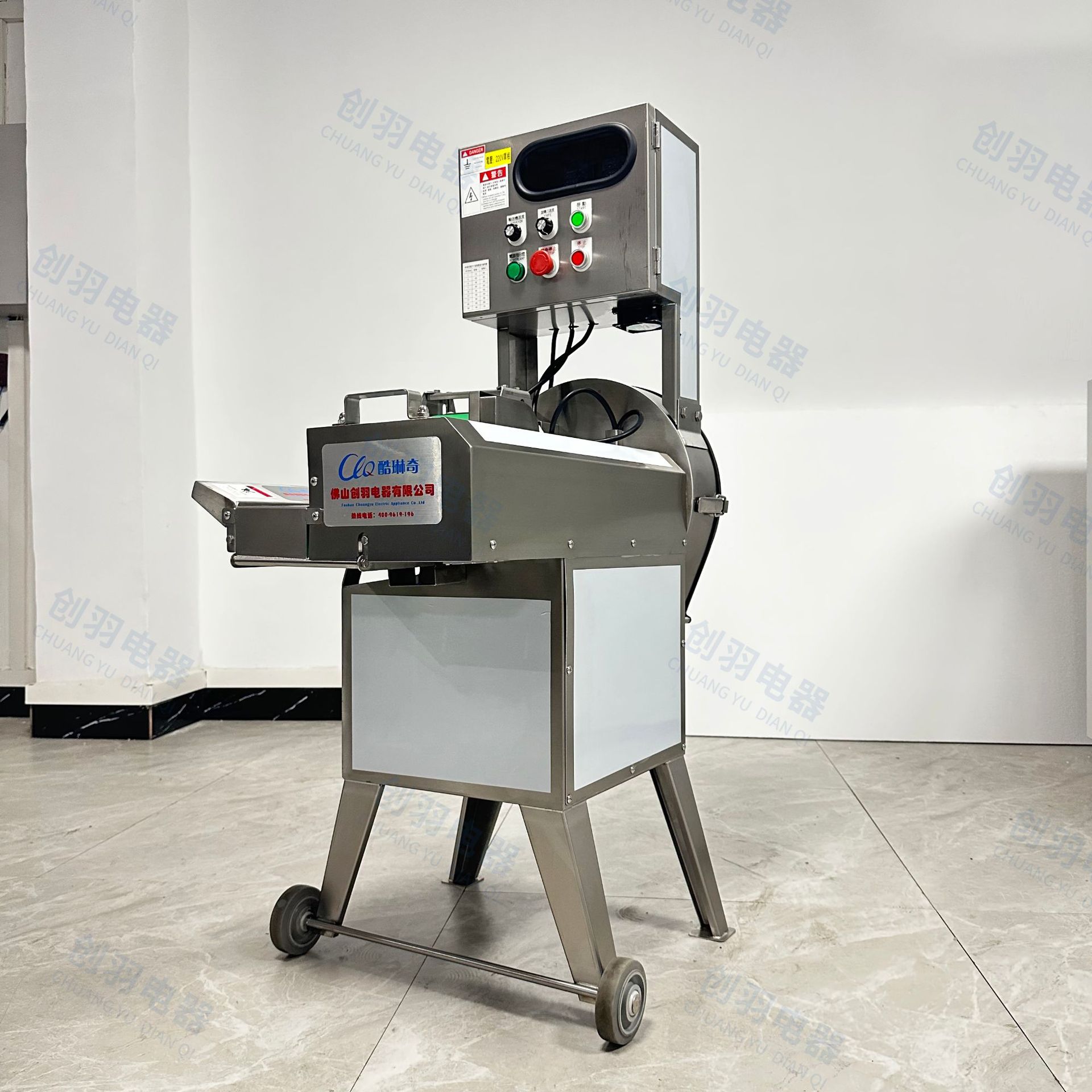 优选商用香肠腊肠切薄片机 辣味烧肉牛肉切片机牛羊肉切熟片机