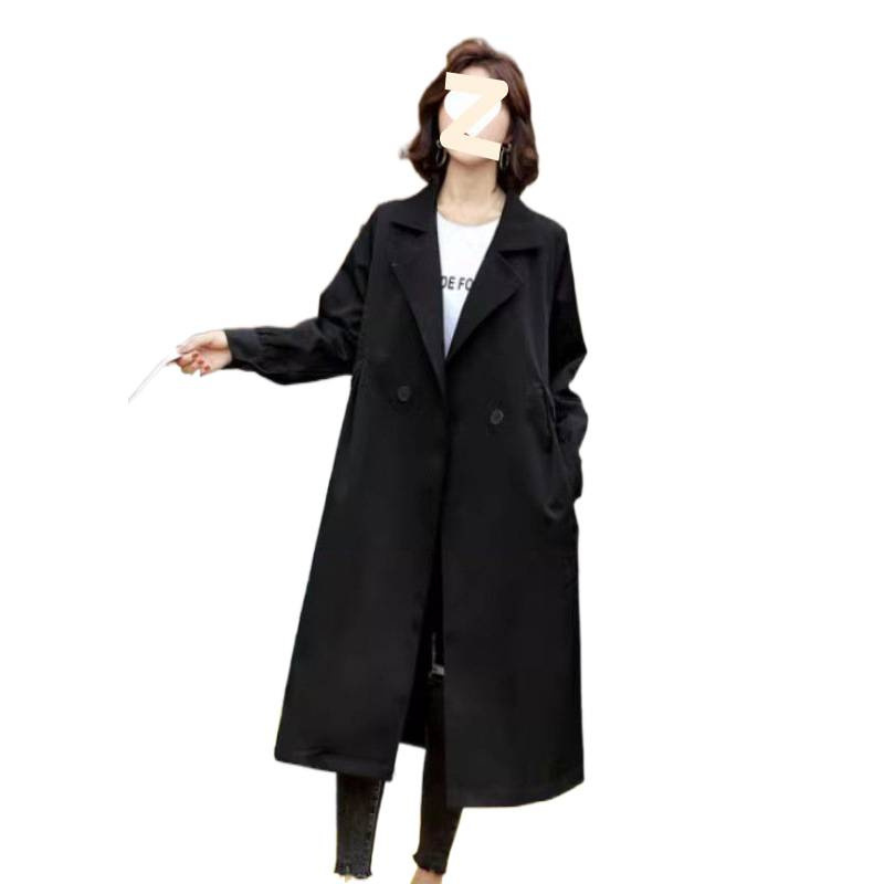 高端流行风衣女长款2025年春秋新款高级感气质大衣外套女-5567|undefined
