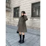 新款秋冬翻领宽松大衣